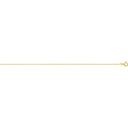Chaîne gourmette or jaune 750/1000, 0,90 mm  by Stauffer