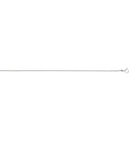 Chaîne forçat or gris 750/1000, 1,40 mm by Stauffer
