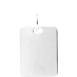 Le Pendentif laique argent 925/1000 forme rectangulaire by Stauffer