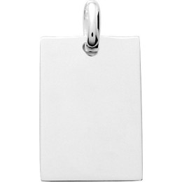 Le Pendentif laique argent 925/1000 forme rectangle by Stauffer