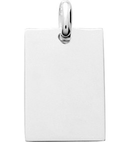 Le Pendentif laique argent 925/1000 forme rectangle by Stauffer