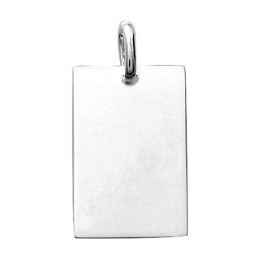 Le Pendentif laique argent 925/1000 forme rectangulaire by Stauffer