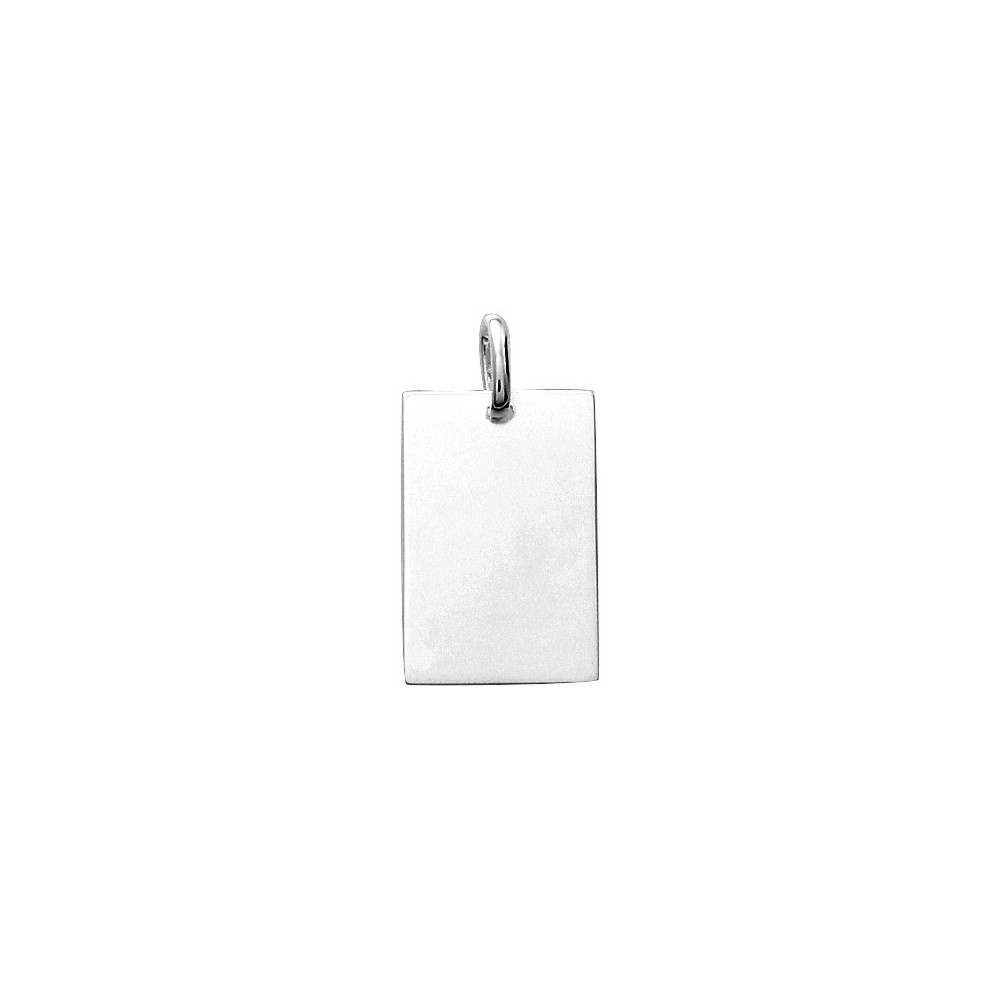 Le Pendentif laique argent 925/1000 forme rectangulaire by Stauffer