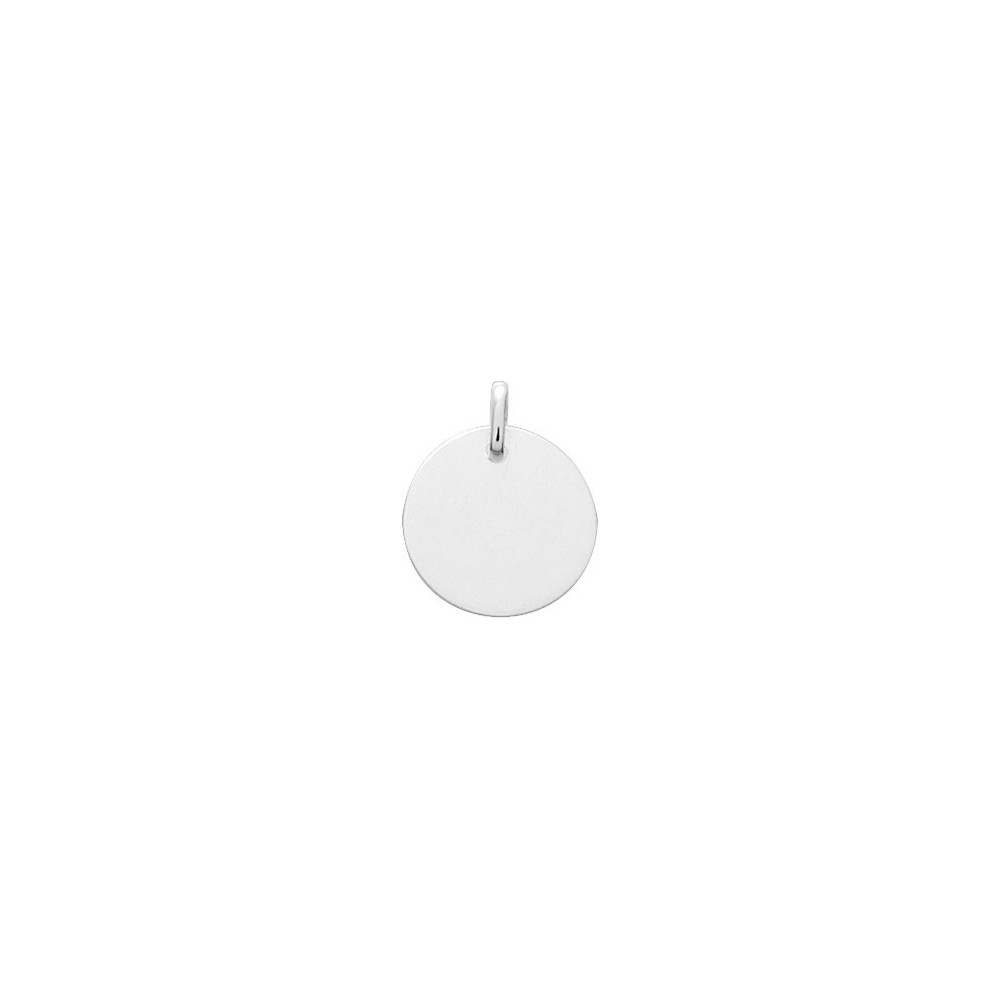 Le Pendentif argent 925/1000 laique forme ronde by Stauffer