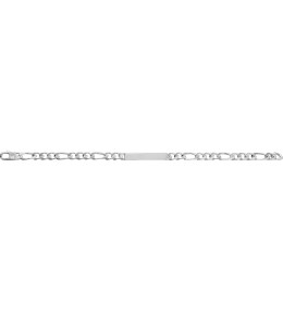 Bracelet Gourmette argent 925/1000, mailles alternées 1+3, 5 mm by Stauffer