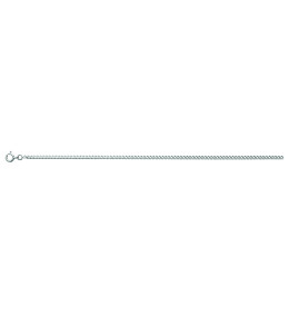 La Chaîne mixte argent 925/1000, mailles gourmette, largeur 2,40 mm, longueur 60 cm by Stauffer