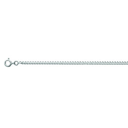 La Chaîne mixte argent 925/1000, mailles gourmette, largeur 2,40 mm, longueur 50 cm by Stauffer