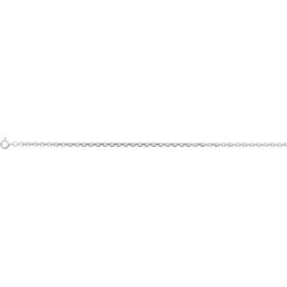 La Chaîne mixte argent 925/1000, mailles forçat, largeur 2,50 mm, longueur 50 cm by Stauffer