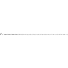La Chaîne mixte argent 925/1000, mailles forçat, largeur 1,90 mm, longueur 50 cm by Stauffer