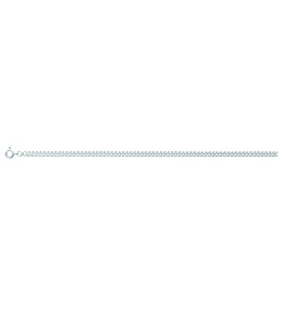 La Chaîne mixte argent 925/1000, mailles gourmette, largeur 3,20 mm, longueur 50 cm by Stauffer