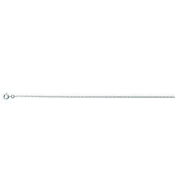 La Chaîne mixte argent 925/1000, mailles gourmette, largeur 1,70 mm, longueur 50 cm by Stauffer