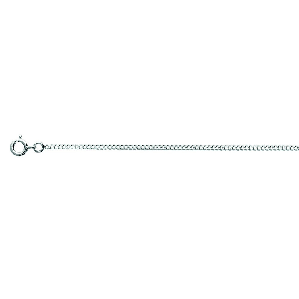 La Chaîne mixte argent 925/1000, mailles gourmette, largeur 1,70 mm, longueur 50 cm by Stauffer