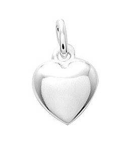 Les Pendentifs ARGENT by Stauffer - Pendentif coeur, argent 925/1000 by Stauffer