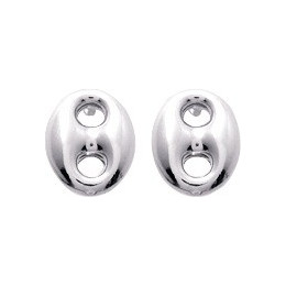 Les Boucles d'oreilles ARGENT by Stauffer - Boucles d'oreilles argent 925/1000, grains de café by Stauffer