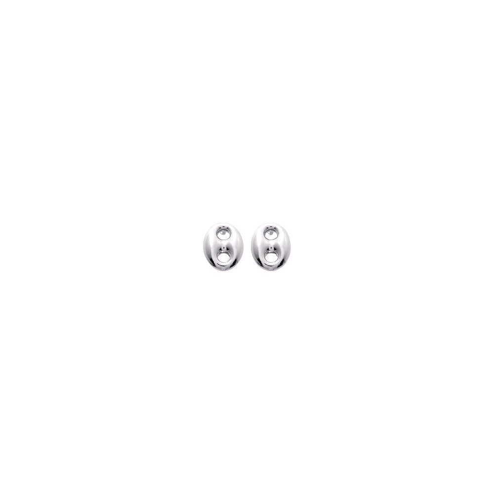 Les Boucles d'oreilles ARGENT by Stauffer - Boucles d'oreilles argent 925/1000, grains de café by Stauffer