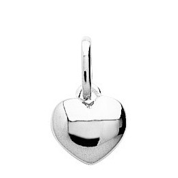 Les Pendentifs ARGENT by Stauffer - Pendentif coeur, argent 925/1000 by Stauffer