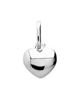 Les Pendentifs ARGENT by Stauffer - Pendentif coeur, argent 925/1000 by Stauffer