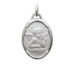 Médaille ange argent 925/1000 by Stauffer