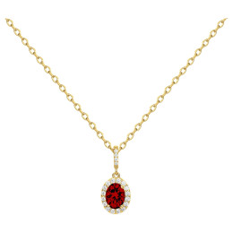 Collier mono-motif Plaqué Or by Stauffer Ref. 76700216