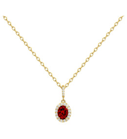 Collier mono-motif Plaqué Or by Stauffer Ref. 76700216