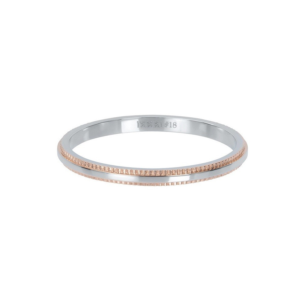 bague-double-gear-ixxxi-2-mm-argent-or-rose