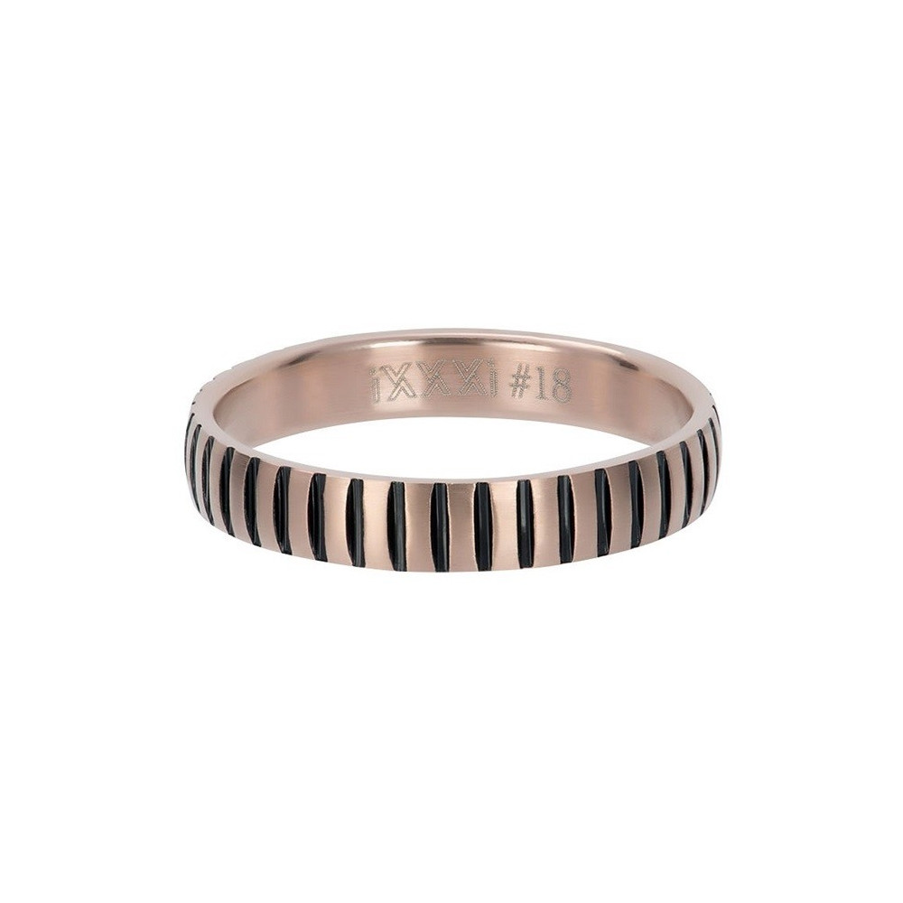 bague-piano-ixxxi-4-mm-or-rose-mat-noir