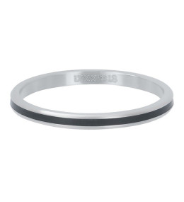 bague-ruban-noir-ixxxi-2-mm-argent