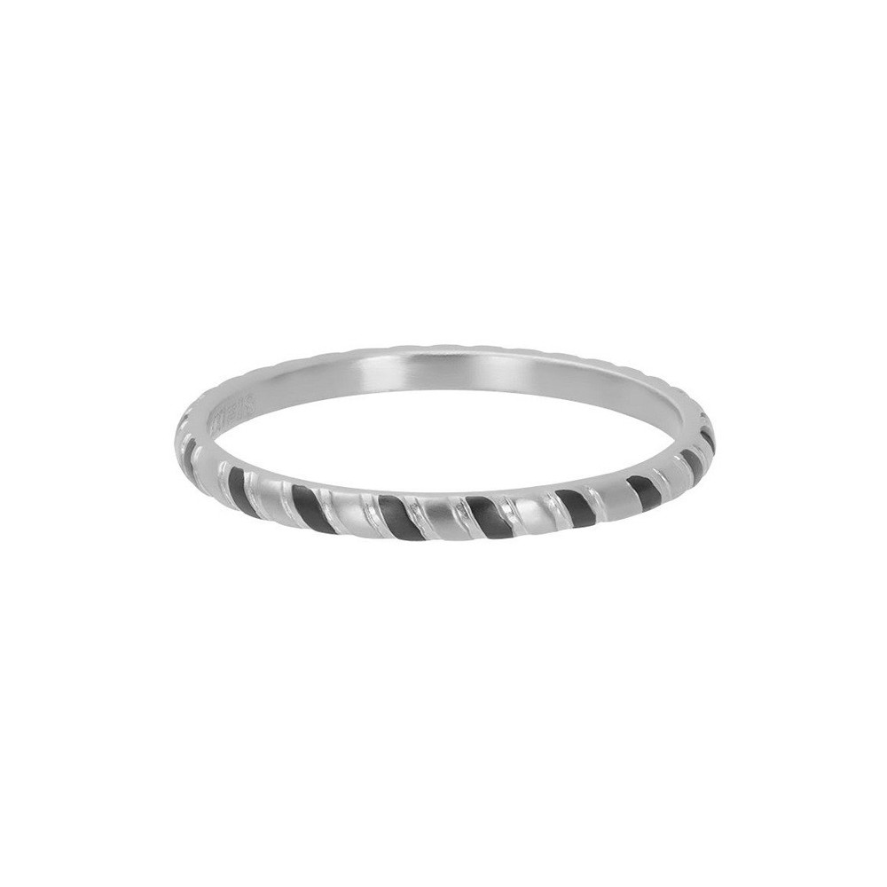 bague-rope-ixxxi-2-mm-argent-et-noir