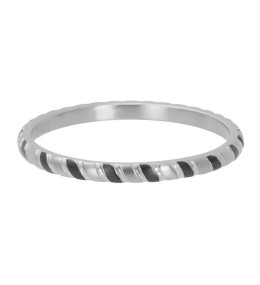 bague-rope-ixxxi-2-mm-argent-et-noir