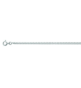 La Chaîne mixte argent 925/1000, mailles gourmette, largeur 2,40 mm, longueur 55 cm by Stauffer