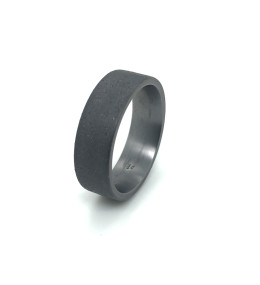 Alliance Tantale Pure Flat Moon, largeur 7 mm