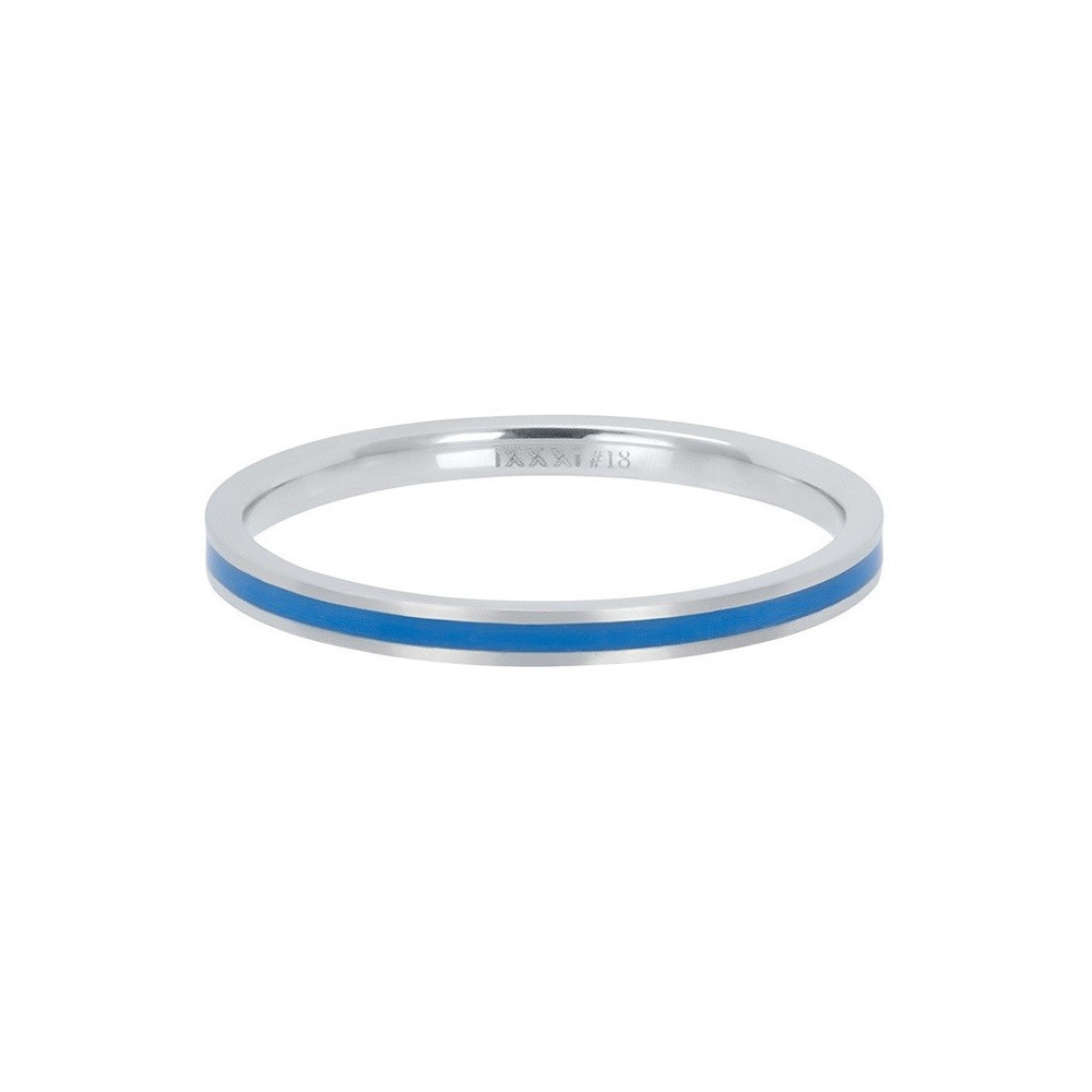 bague-ixxxi-line-blue-2-mm-argent