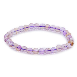 Bracelet pierres naturelles 6mm amétrine A