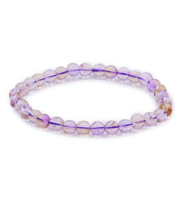 Bracelet pierres naturelles 6mm amétrine A