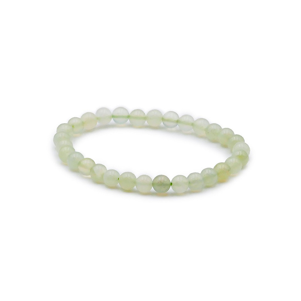 Bracelet pierres naturelles 6mm jade de chine A