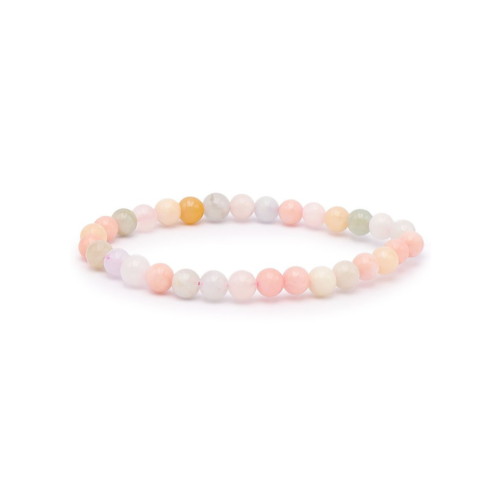Bracelet pierres naturelles 6mm béryls A