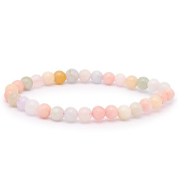 Bracelet pierres naturelles 6mm béryls A