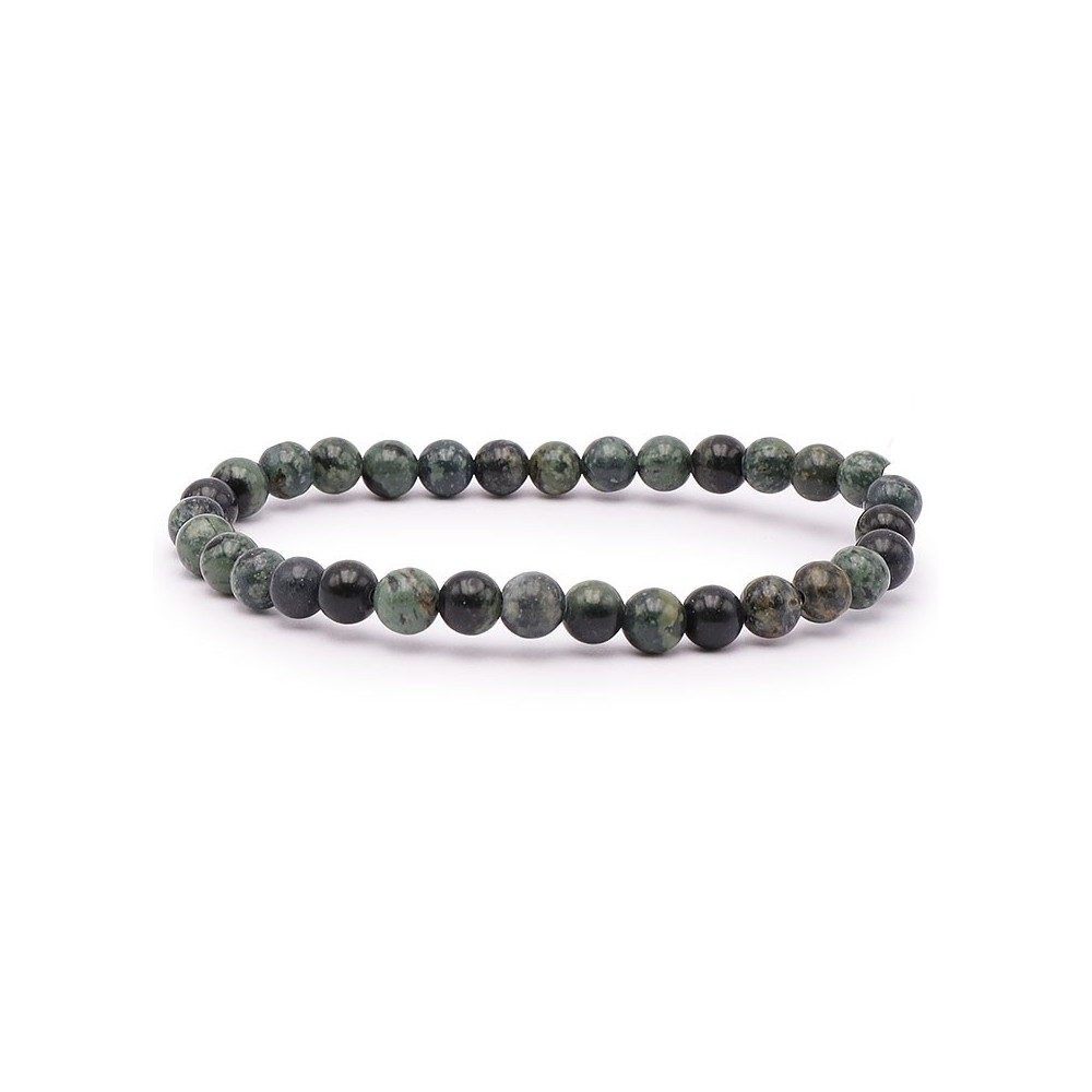 Bracelet pierres naturelles 6mm jaspe Kambaba AB