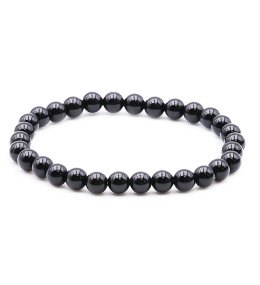 Bracelet pierres naturelles 6 mm onyx A