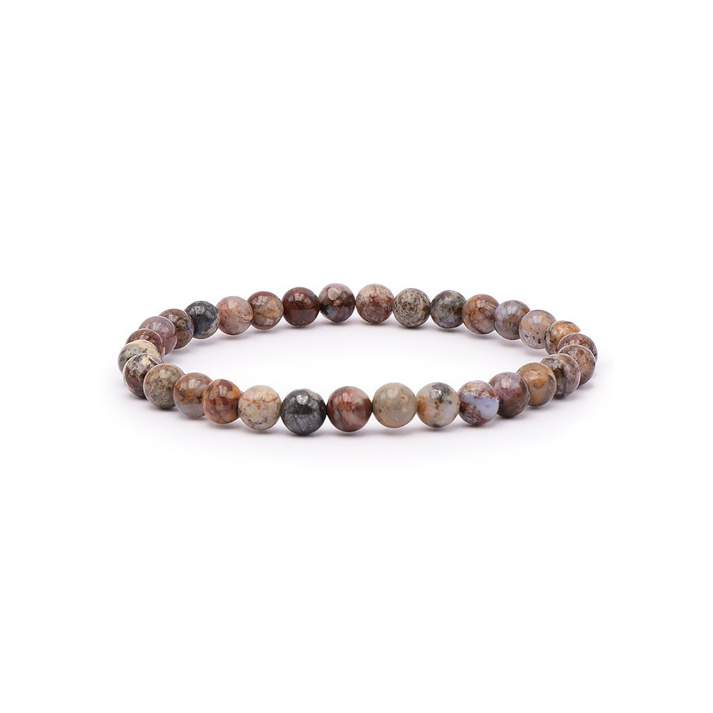 Bracelet pierres naturelles 6mm pietersite AB