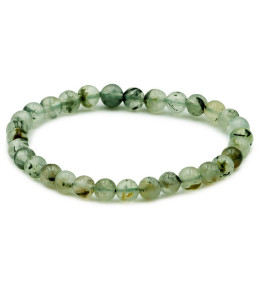 Bracelet pierres naturelles 6mm prehnite A