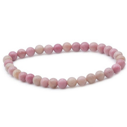 Bracelet pierres naturelles 6mm rhodonite Australie AB