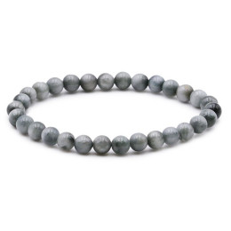 Bracelet pierres naturelles 6 mm tourmaline oeil de chat A