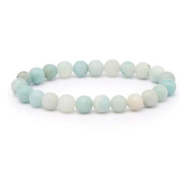 Bracelet pierres naturelles 8mm amazonite brésil B