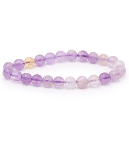 Bracelet pierres naturelles 8mm amétrine A