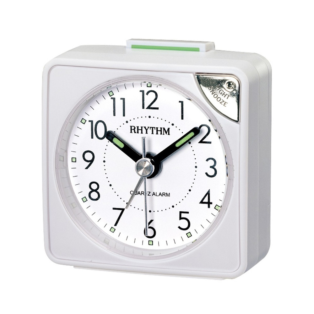 Réveil RHYTHM compact blanc RE211.03