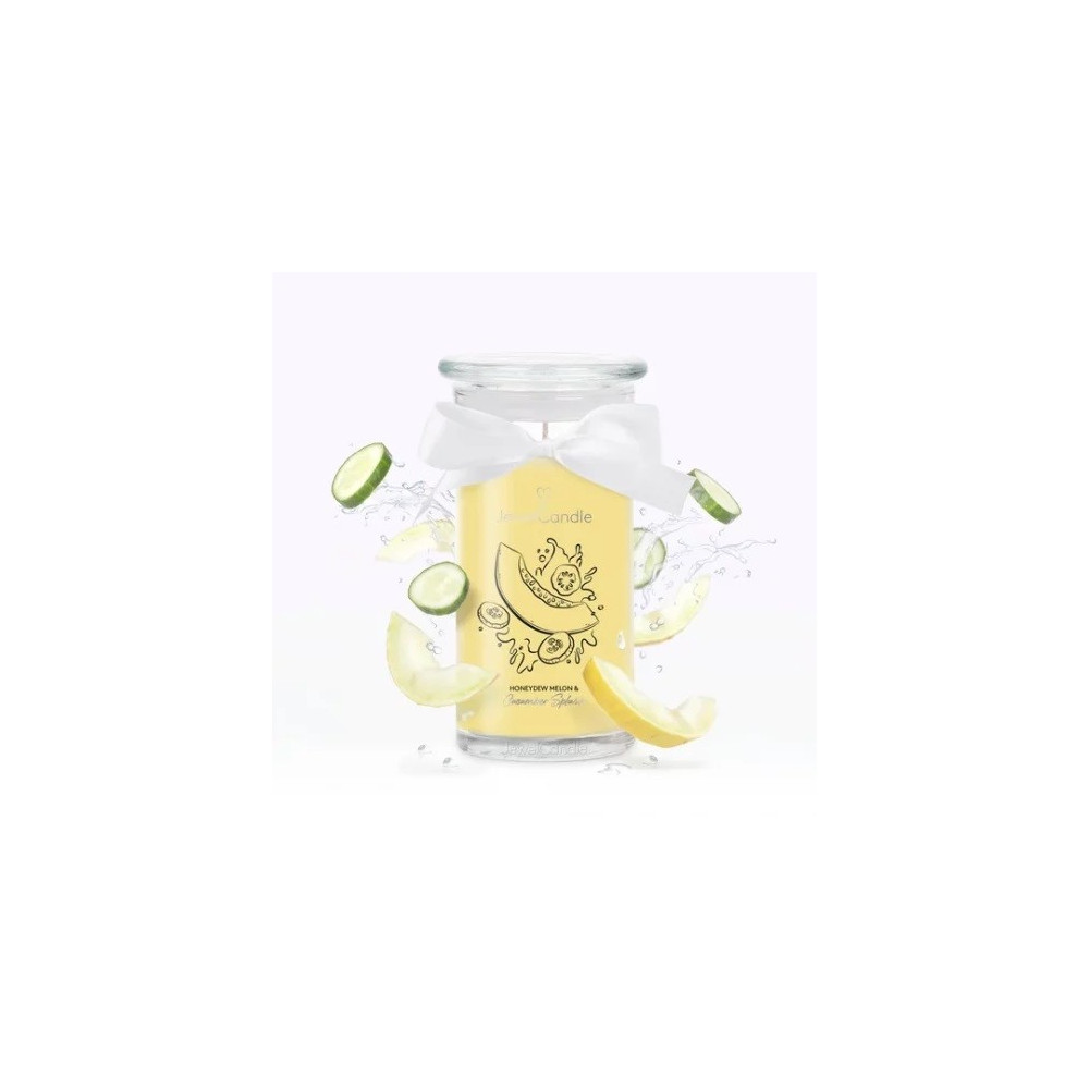 La Bougie Honeydew Melon & Cucumber Splash, (Collier), Jewel Candle 301559EU-C