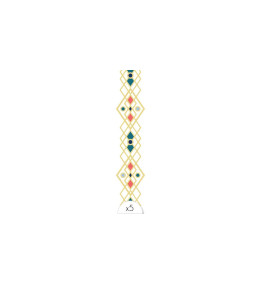 tattoo-lovely-sioou-un-elegant-bracelet-compose-de-losanges-dores-avec-des-pointes-d-emeraude-et-de-rubis-dvb01