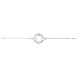 Le Bracelet argent 925/1000, et 54 oxydes de zirconium by Stauffer