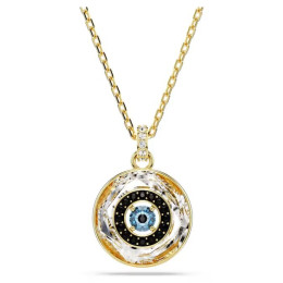 Collier Swarovski, Symbolica Œil porte-bonheur, Petit, Multicolore, Placage de ton or, 5692169